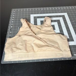 Beige Nursing/Sports Bra